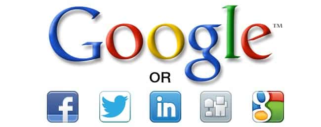 Does organic social media influence organic search results?