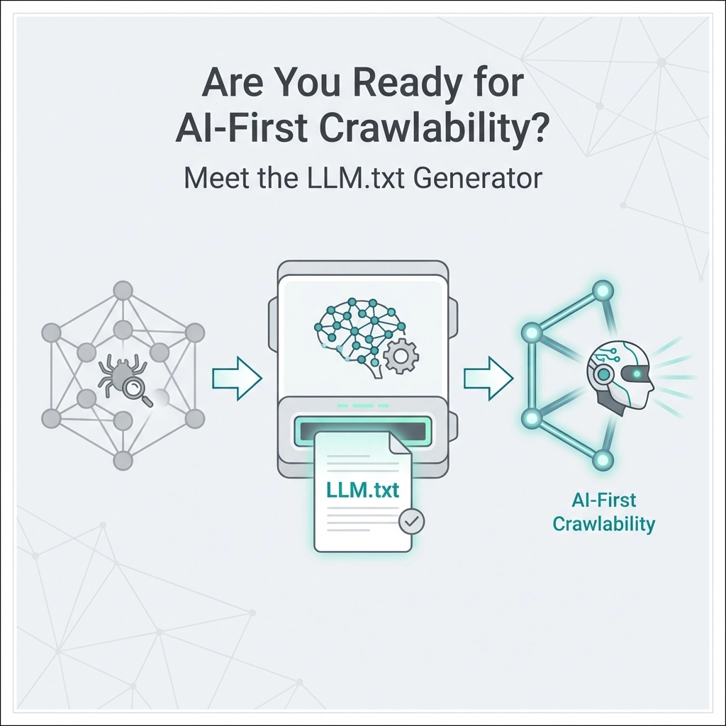 Are You Ready for AI-First Crawlability? Meet the LLM.txt Generator