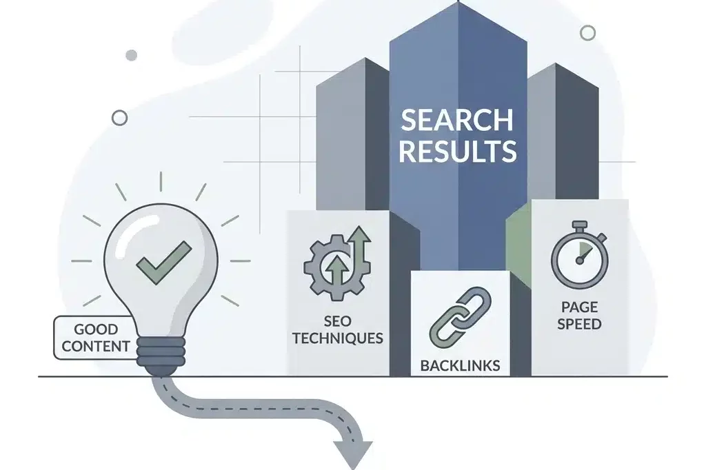 Minimalist tech illustration of brand visibility tracking and citation gaps